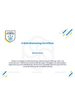 Sendinblue E-Mail-Marketing