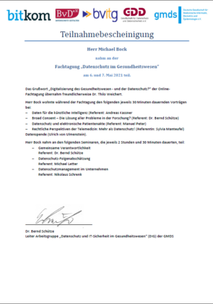 Datenschutz im Gesundheitswesen